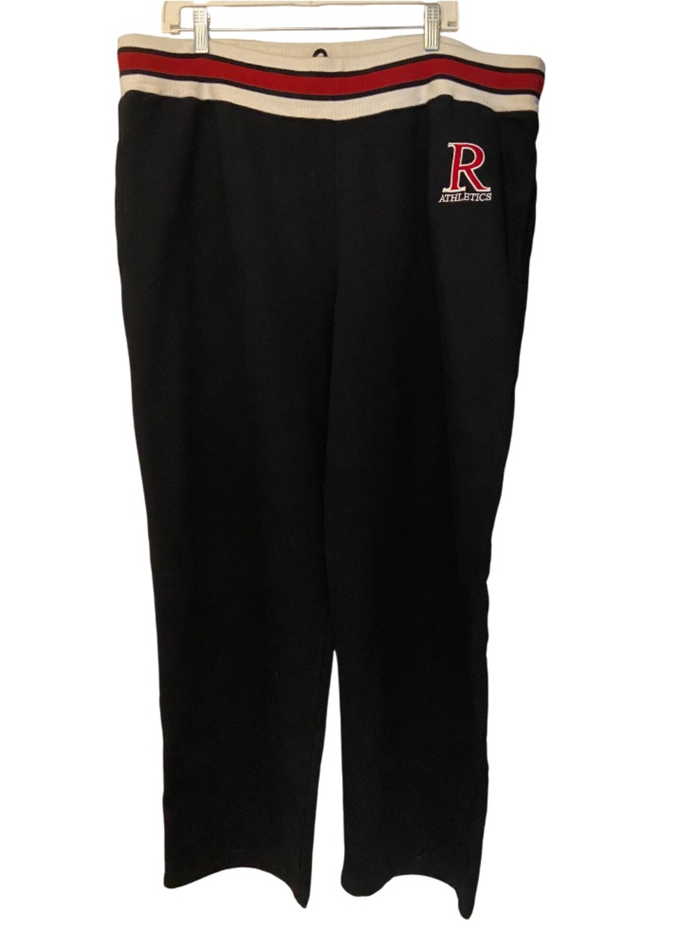 Vintage Roots 73 Athletics Track Pants XXL Black Red White